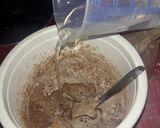 Foto langkah ke 7 dari resep Pancake coklat dengan saus coklat simple.