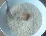 A picture of step 3 of Crispy popcorn chicken.
