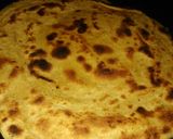A picture of step 6 of Lachha paratha.