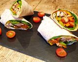 Foto del paso 12 de la receta Wrap de pollo con verduras ¡Saludable!