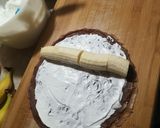 Banános palacsintatekercs recept fázis 3 fotója