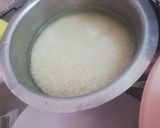 A picture of step 3 of Mutton yaqni pulao.