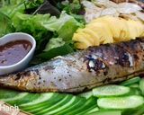 Hình bước làm 6 của món Cá SaBa Nướng Lá Chuối