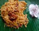 A picture of step 12 of Mutton biryani.