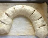 A picture of step 3 of Italian Stromboli bread.