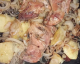 Foto del paso 7 de la receta: Pollo con patatas al horno
