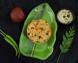 A picture of step 4 of Vegetable Upma.