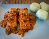 Foto del paso 6 de la receta: Merluza en salsa de jamón