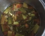 Hình bước làm 1 của món Canh hà nấu dưa chua