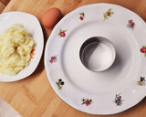 Foto del paso 2 de la receta: Coulant de Patata, Huevo y Pulpo con salsa al Pimentón