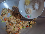 Tumis rebung pedas