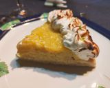 Une image de l'étape 10 de Tarte au citron vert et crème coco meringuée.