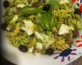 Foto del paso 5 de la receta: Espirales de pasta con salsa de albahaca