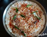 A picture of step 4 of Malai Dhokla.