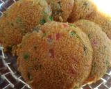 A picture of step 5 of Instant Vegetables bread idli recipe.