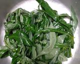 Foto langkah ke 1 dari resep Tempura Daun Singkong (天ぷら).