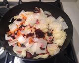 家常炒烏龍的食譜步驟4照片