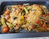 A picture of step 11 of My Mango Chutney sweet Chilli Chicken & Mushrooms. Slow cooked.
