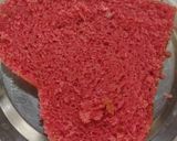 A picture of step 10 of Valentine's Heart Cake.