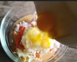 صورة لخطوة 3 من وصفة بيض🥚البانيه🍗بالخضار🥕للأطفال🧒والكبار🧕