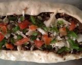 A picture of step 5 of Turkish pide 😋.