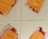 A picture of step 5 of My Smokey Bacon🥓 & Cheese Parcels. 🧀.