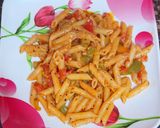 वेजिटेबल पास्ता (vegetable pasta recipe in hindi recipe) रेसिपी चरण 6 फोटो