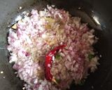 A picture of step 5 of Dal tadka.