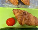 A picture of step 1 of Croissant Sandwich.