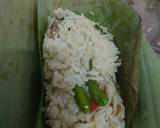 Nasi Bakar Teri Pete (dari nasi sisa) langkah memasak 4 foto