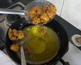 A picture of step 5 of Green Gram (Moong Dal) Pakoda.
