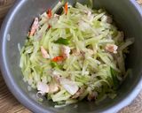 Foto langkah ke 3 dari resep Pepes Labu Siam campur Udang.