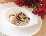 A picture of step 3 of Dahi vada 😋 (fasting dahi vada).