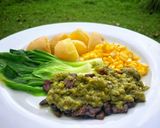 Foto langkah ke 5 dari resep Paru Cabe Hijau | Cabe Ijo.