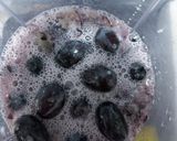 A picture of step 1 of Fruits creamy with pineapple jelly and black currant sauce.