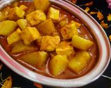 आलू पनीर की सब्जी (aloo paneer ki sabzi recipe in Hindi) रेसिपी चरण 1 फोटो