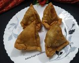 A picture of step 4 of Samose.