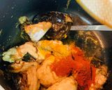 A picture of step 3 of Chicken Tindy.