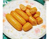 รูปขั้นตอนการทำที่ 4 ของ 🌭ไส้กรอกไก่ทอดไร้น้ำมัน - Air fryer chicken sausage