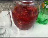 A picture of step 9 of Sparkling Raspberry lemonade|| preserved raspberry lemonade.