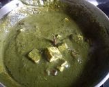 ढाबा स्टाइल में जैन पालक पनीर(Daba style me jain palak paneer recipe in hindi) रेसिपी चरण 8 फोटो