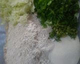A picture of step 1 of Oats-Rawa Uttapam.