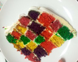 Foto del paso 22 de la receta: Tarta ajedrez arcoiris (Rainbow Checkerboard Cake)