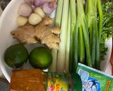 Hình bước làm 2 của món Dạ dày heo khìa nước dừa ngũ vị
