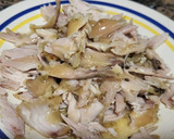 Foto del paso 1 de la receta: Tostas con aguacate y pollo
