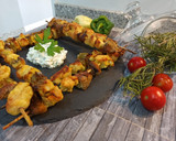 Foto del paso 4 de la receta: Brochetas de solomillo al curry y verduras 🍢🔥