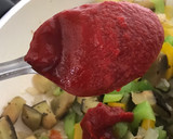 Foto del paso 5 de la receta: Cintas de espinacas con verduritas. (plato vegano-vegetariano)
