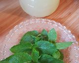 Une image de l'étape 1 de Citronnade à la Menthe.