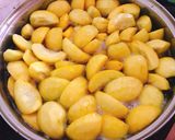 Hình bước làm 2 của món Đào ngâm