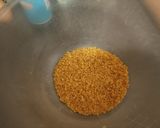 A picture of step 1 of Turkey Thai curry meatballs with pasta.